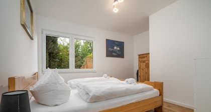 Cozy vacation home in a quiet, idyllic location on a slope and lake with fireplace