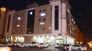 Front of property – evening/night
