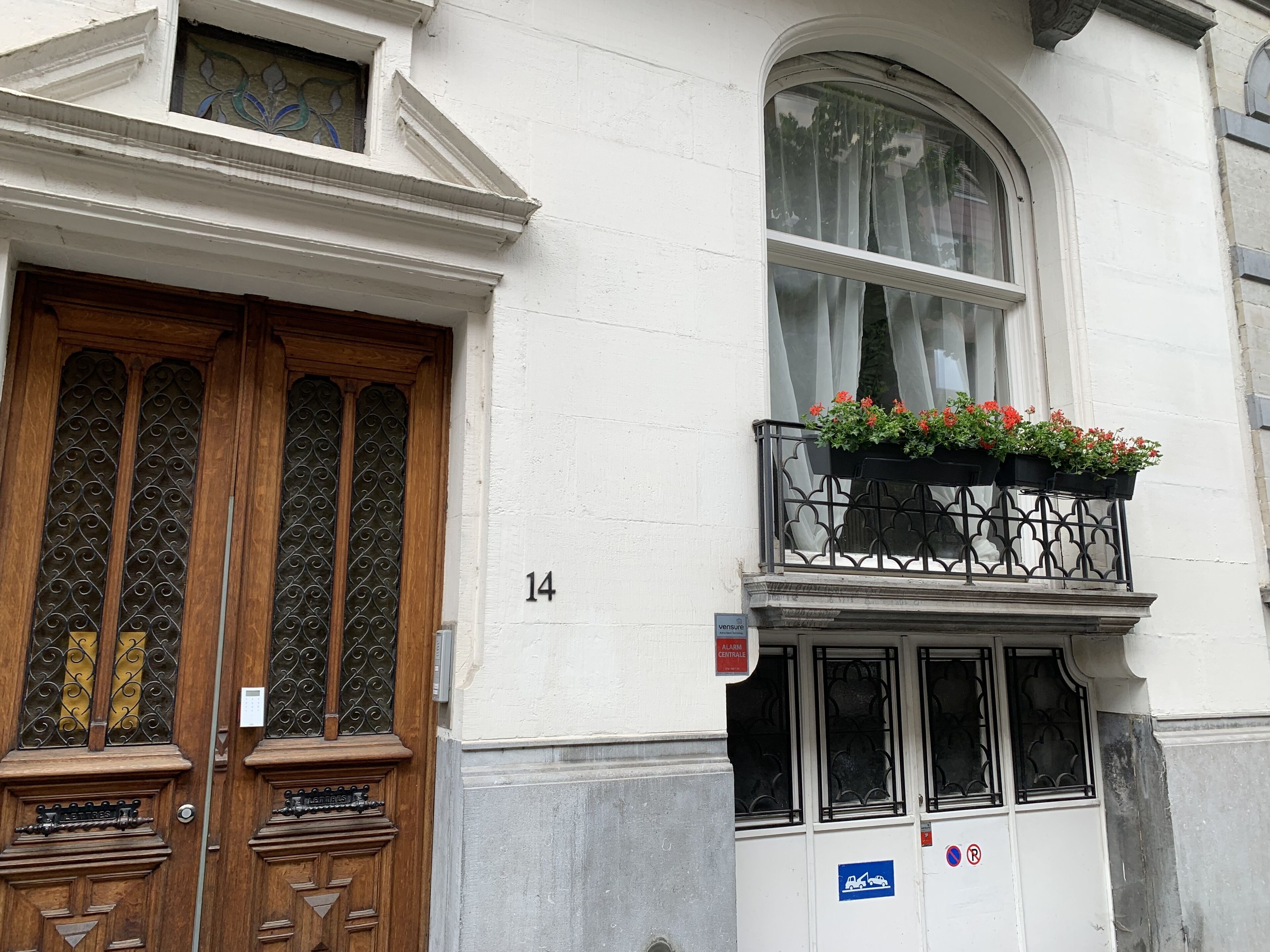 Entrada de la propiedad