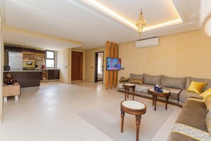 Apartment AGLOU (Ground floor) | Living area - Villa Sable De Mirleft (Mirleft)