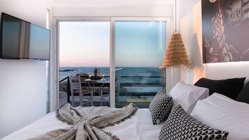 Deluxe Apartment, Hot Tub, Sea View | View from room