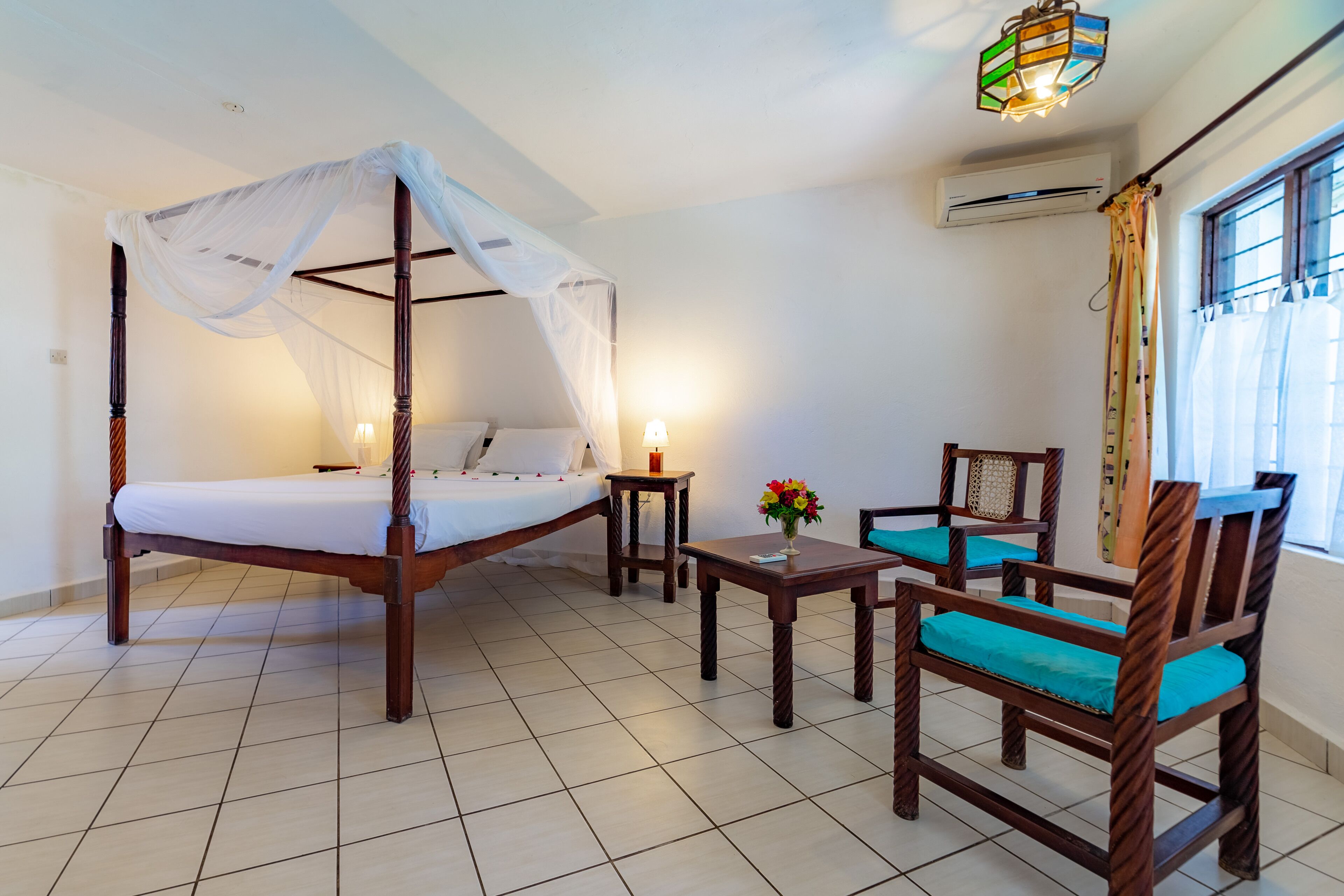 deluxe double or twin room - garden view | 1 bedroom, in-room safe, desk, free wifi