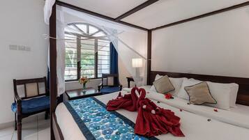 Deluxe Double or Twin Room - Garden View | In-room safe, desk, free WiFi, bed sheets
