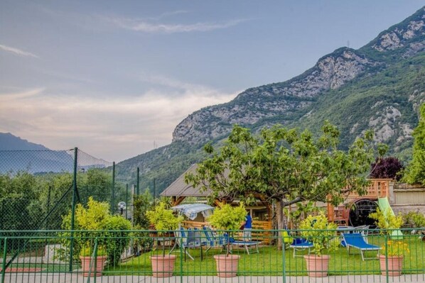 Overnattingsstedets uteområder