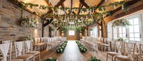 Indoor wedding