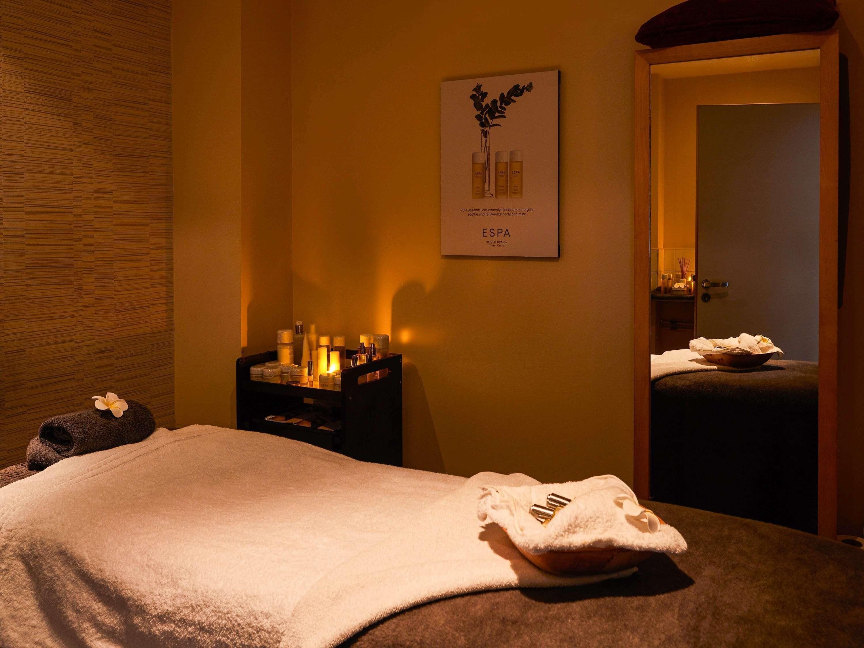 Body treatments, body wraps, body scrubs, facials, 5 treatment rooms