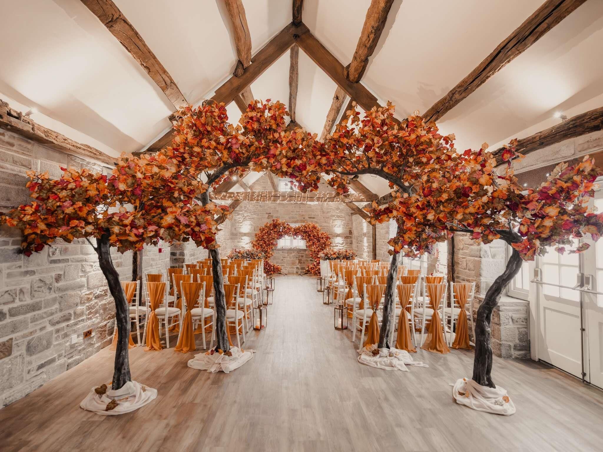 Indoor wedding