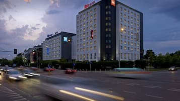 Front of property – evening/night