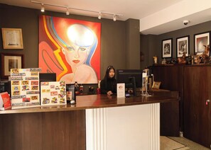 Lobby - Hotel Museo San Moritz (Bogotá)