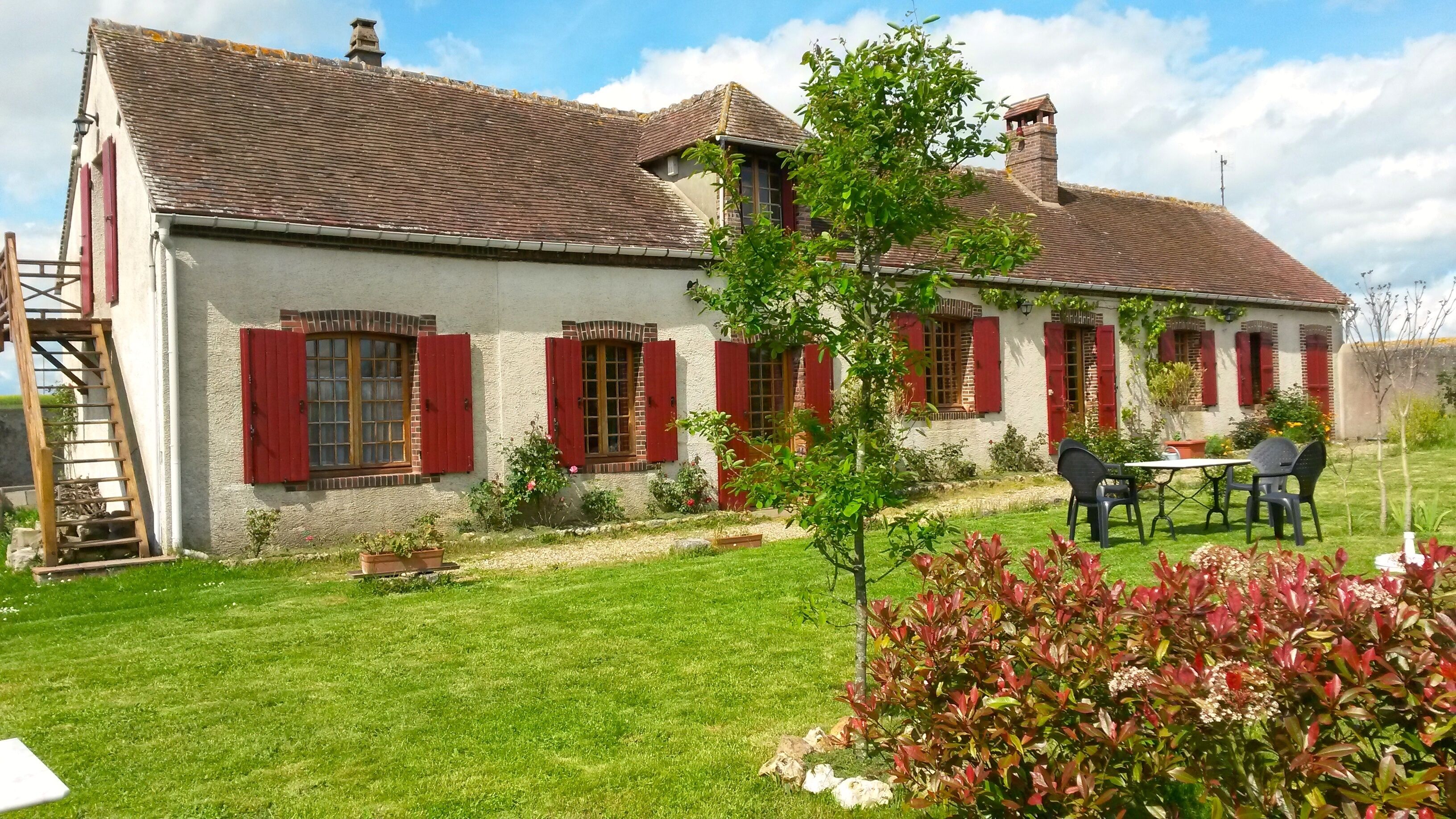 Façade de l’hébergement