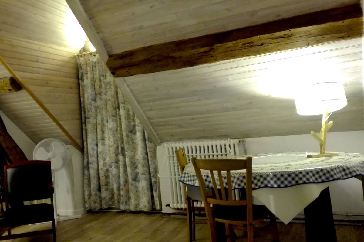 Blackout drapes, iron/ironing board (on request), WiFi (free)