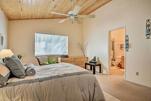 2 chambres, bureau, accès Internet, draps fournis