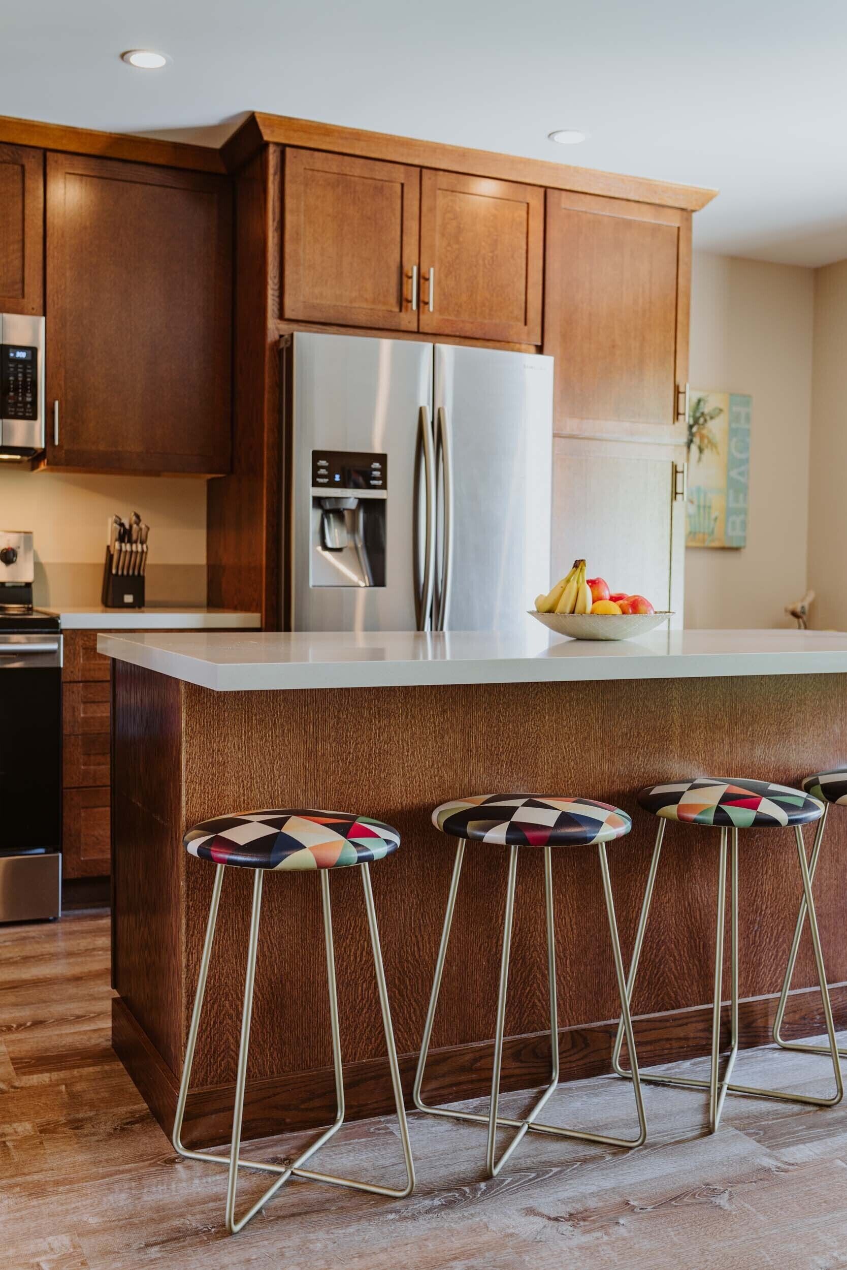 Apt 11: Playful 2-bed 2-bath, Steps from the beach