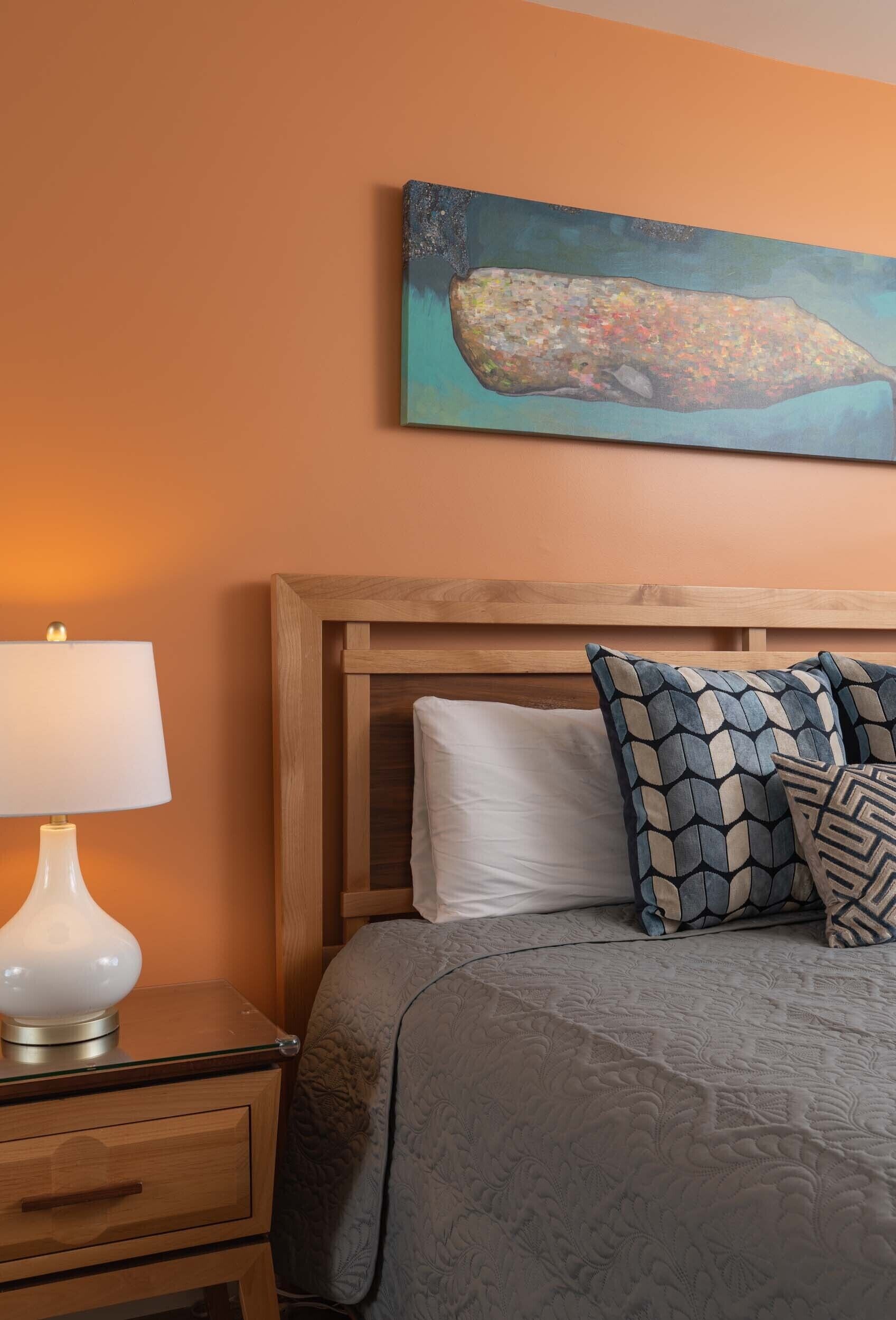 Apt 11: Playful 2-bed 2-bath, Steps from the beach