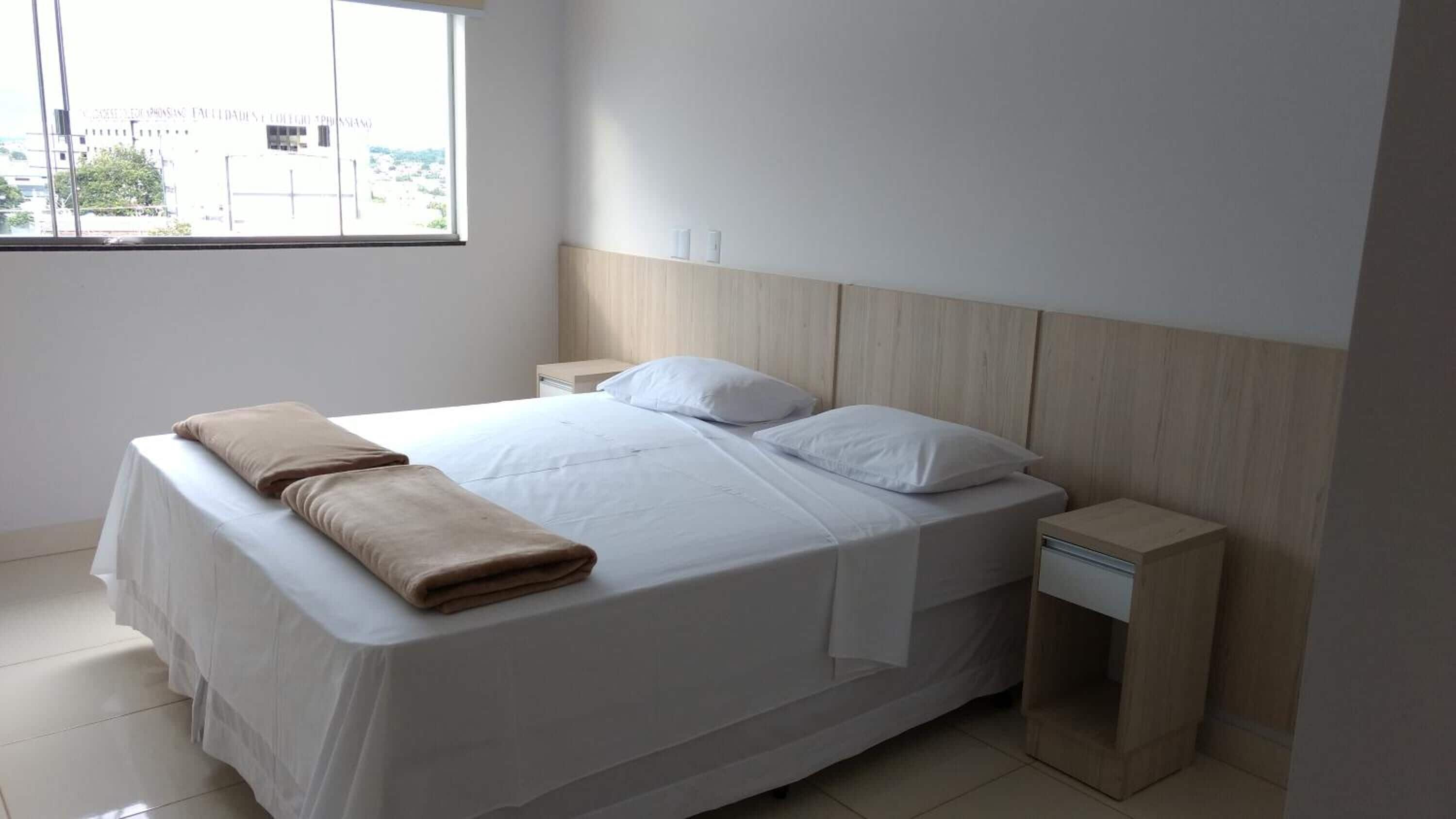 Wi-Fi de cortesia, roupa de cama