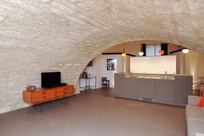 Loft (La Pinta) | Cuisine privée | Réfrigérateur, plaque de cuisson, cafetière/bouilloire