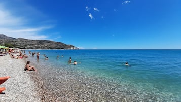 Am Strand, Liegestühle