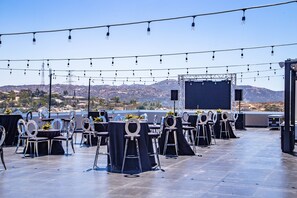 Outdoor banquet area - Kumiai Inn (Tecate)
