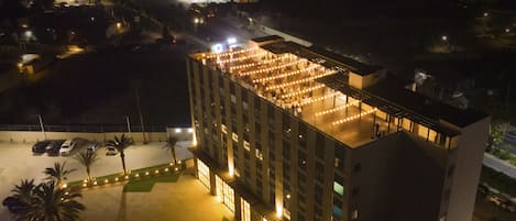Espace banquet en plein air