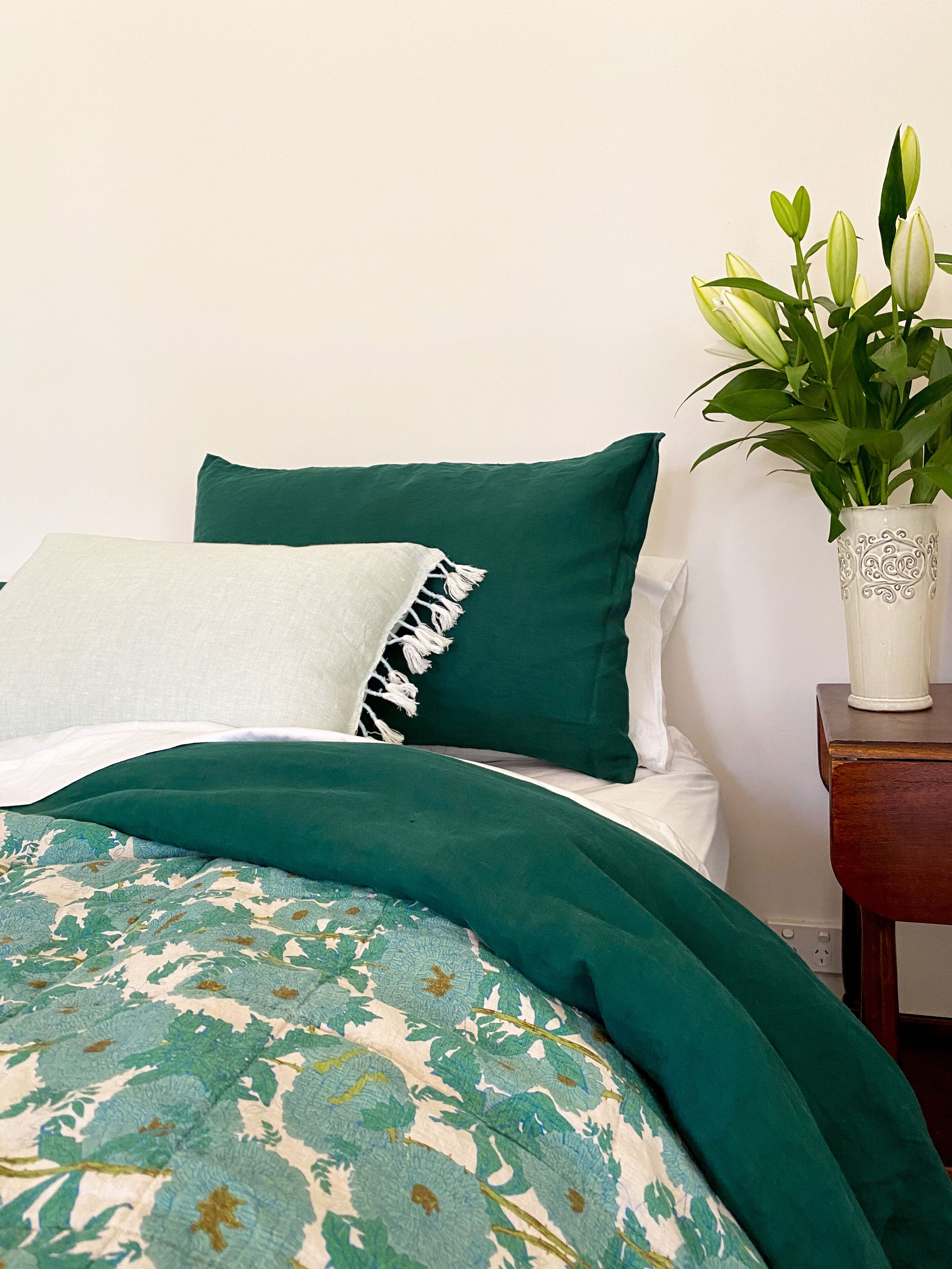 Hilton Homestead, Mandurama, set in a large country garden on a working farm.