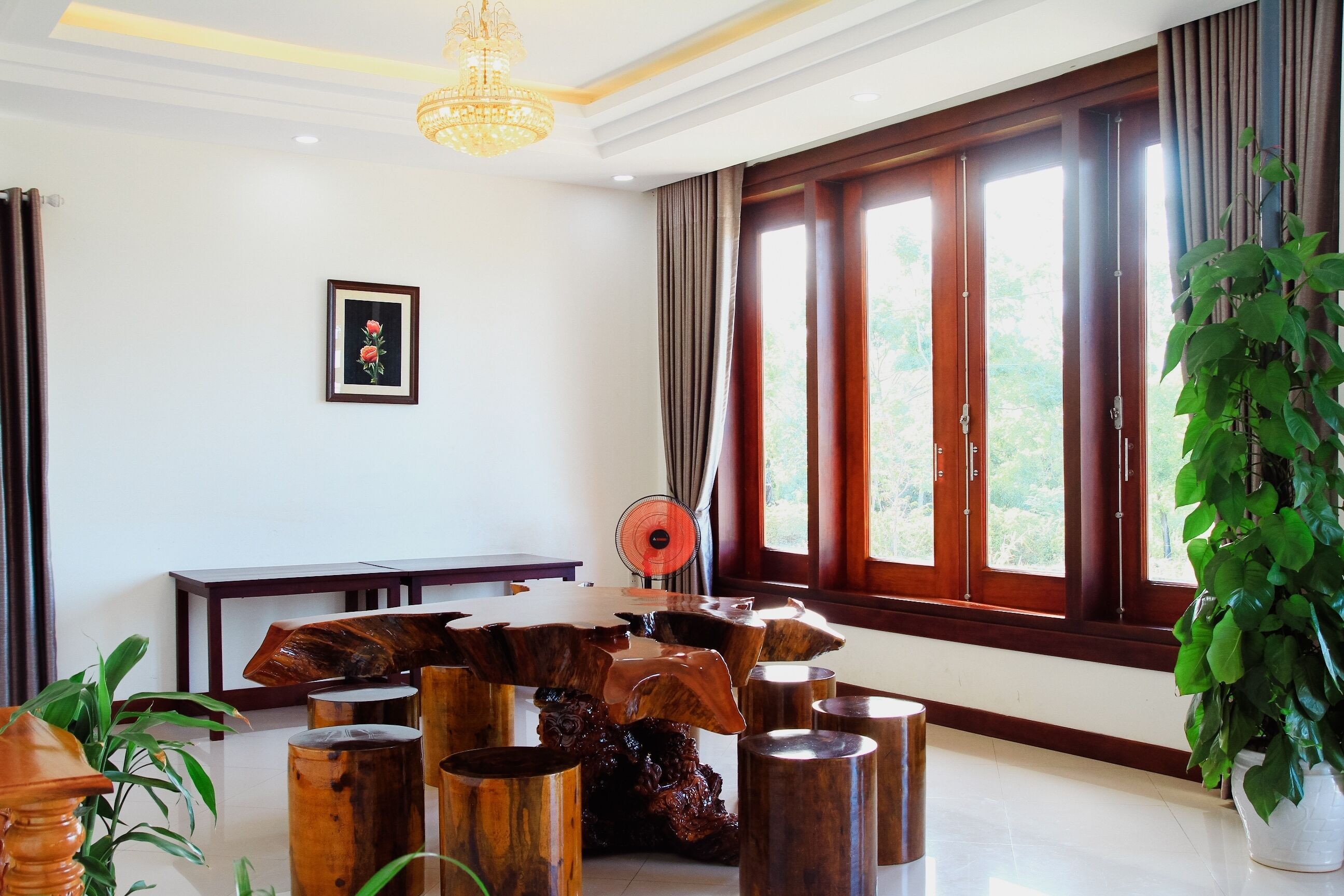 Sala de estar en el lobby