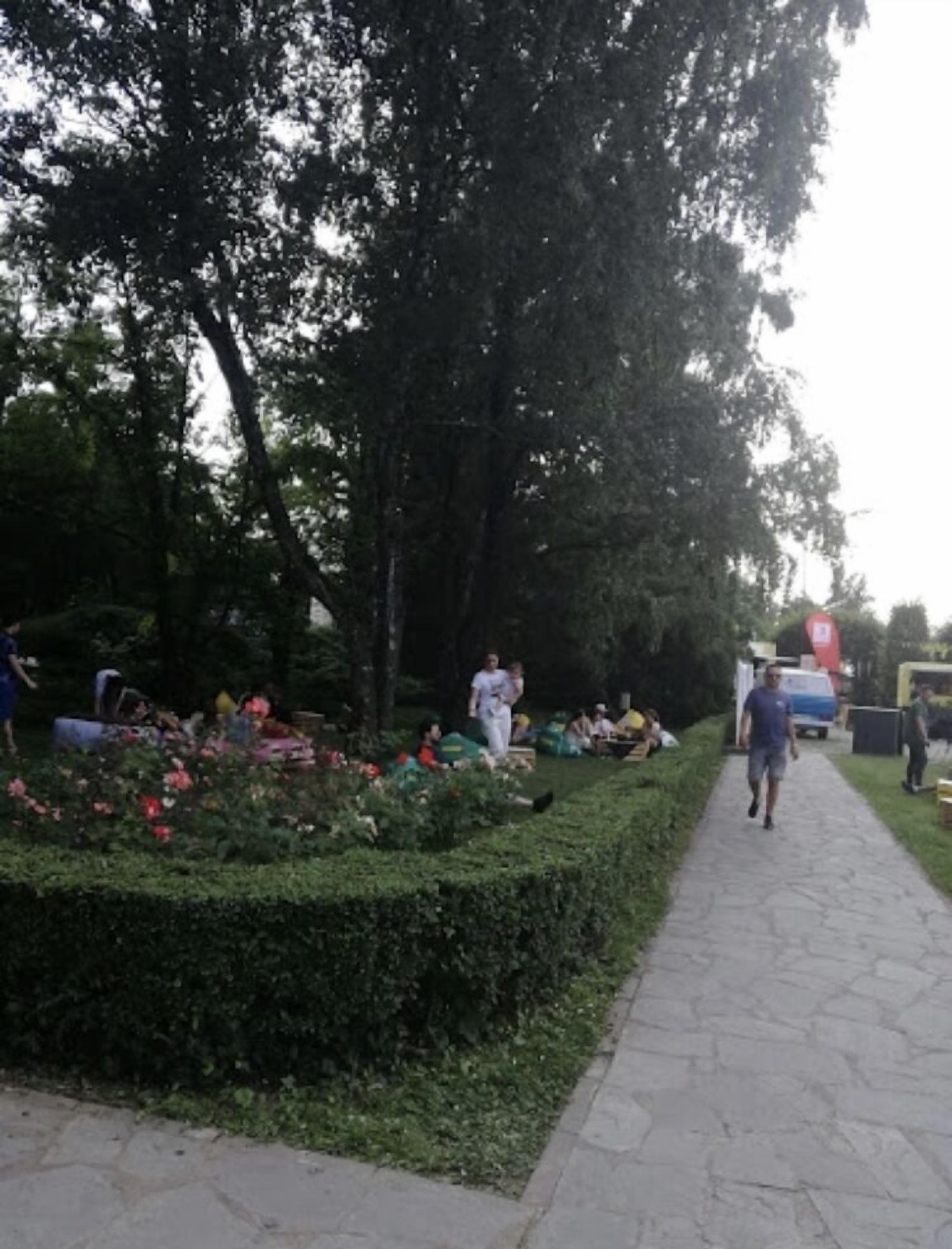 Children's play area - outdoor