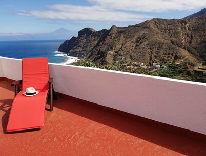 Casa Lita views Atlantic, Hermigua,  La Gomera