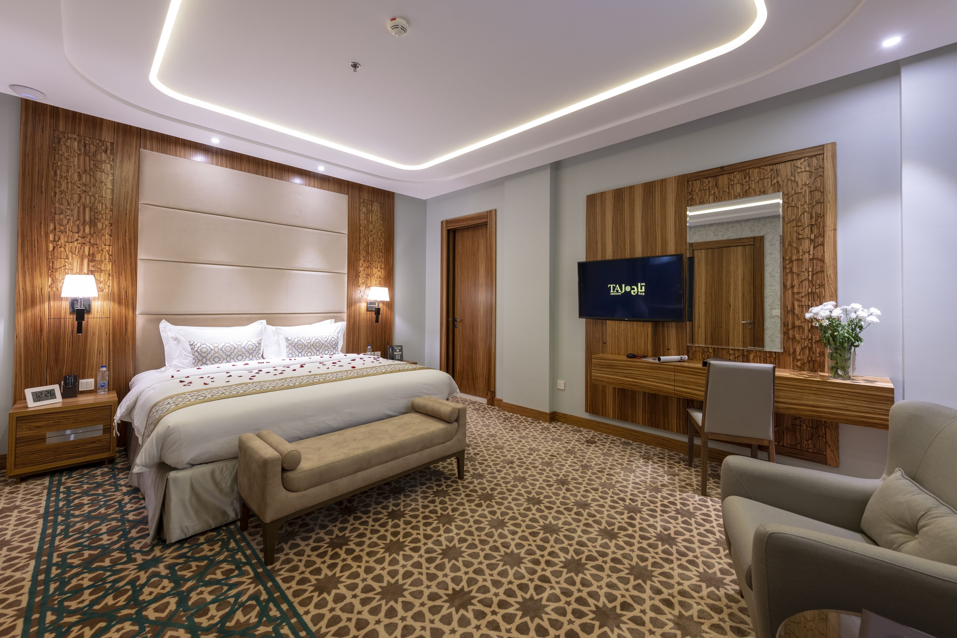 Premier appartement, 2 slaapkamers | Luxe beddengoed, een kluis op de kamer, verduisterende gordijnen