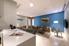 Leilighet – executive, 2 soverom | Oppholdsområde