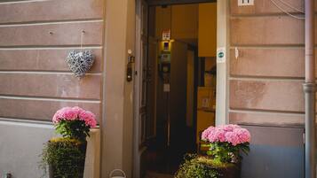 Voorkant van accommodatie