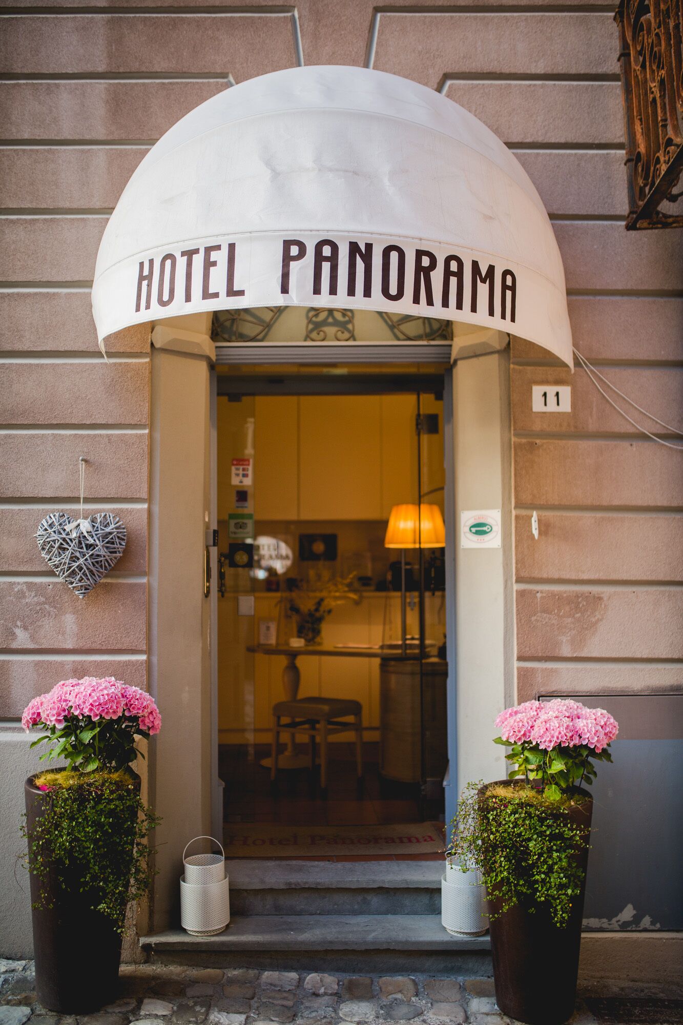 Facciata della struttura