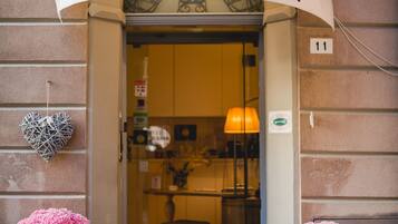 Facciata della struttura