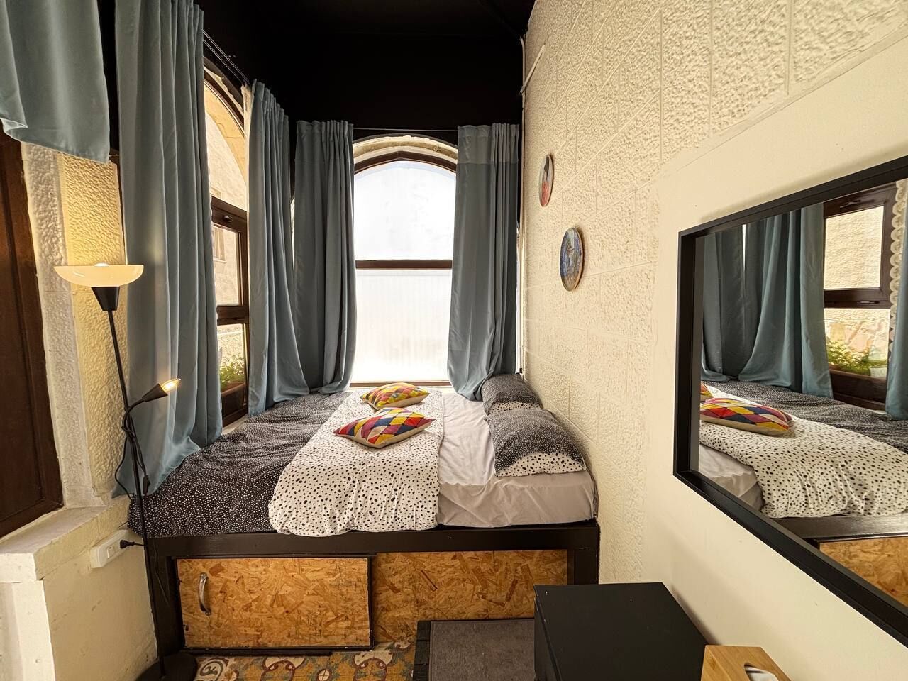 Chambre économique double | Draps italiens de Frette, literie de qualité, couette en duvet