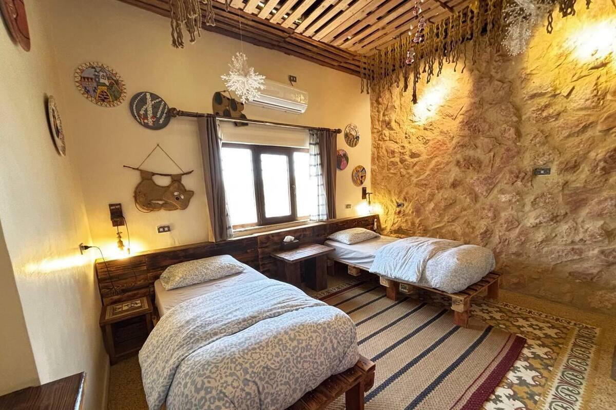 设计双人房或双床房 | 意大利 Frette 床单、高档床上用品、羽绒被、Select Comfort 床