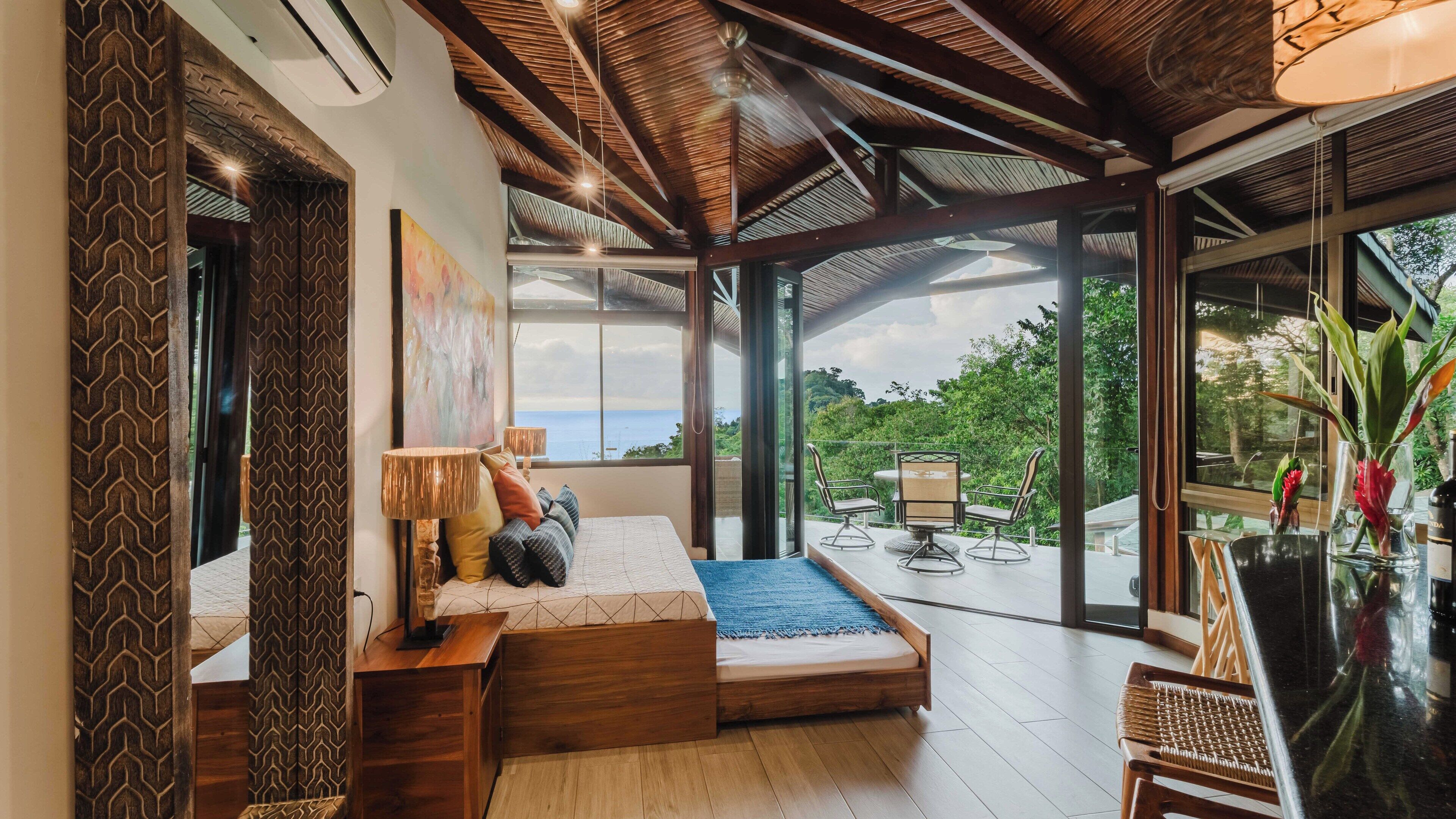 Premium-Zimmer, Küche, Meerblick | Hochwertige Bettwaren, Pillowtop-Betten, Zimmersafe