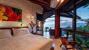 Tulemar Romantic Villa | Premium bedding, pillowtop beds, in-room safe, individually decorated - Tulemar (Quepos)