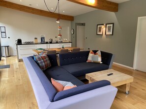 Fernseher, Kamin, DVD-Player