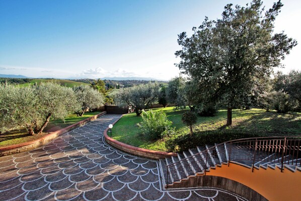 Overnatningsstedets område