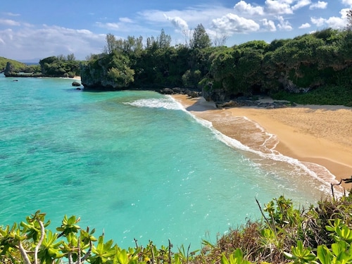 1 minute walk to the natural beach  - Ocean Resort Manashida Cape 306 / Kunigami-gun Okinawa