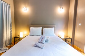 Appartement Supérieur | 2 chambres, draps en coton égyptien, literie de qualité supérieure
