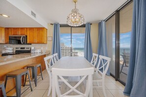 Dining - Coastal 3BR Condo - Phoenix V 817 (Orange Beach)