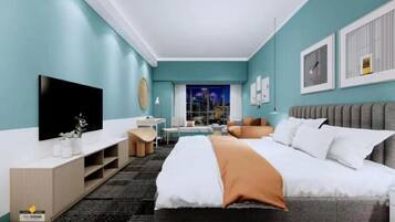 Chambre Double Supérieure, 1 chambre | Literie hypoallergénique, couette en duvet d'oie