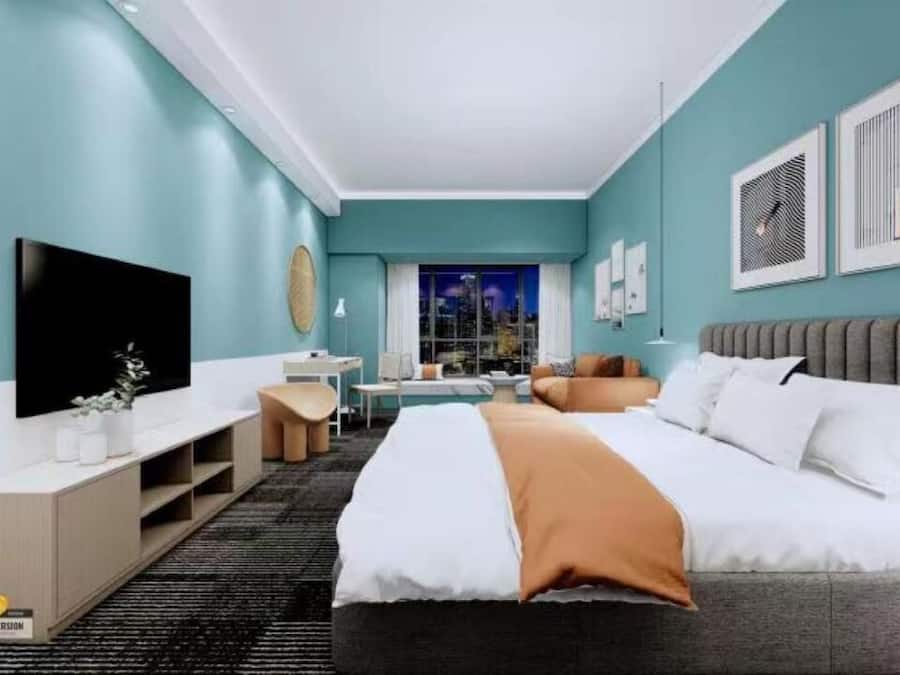 Kamar Double Superior, 1 kamar tidur | Seprai antialergi, selimut bulu angsa, busa memori, dan meja kerja