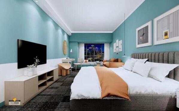 Chambre Double Supérieure, 1 chambre | Literie hypoallergénique, couette en duvet d'oie