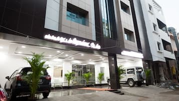 Voorkant van accommodatie