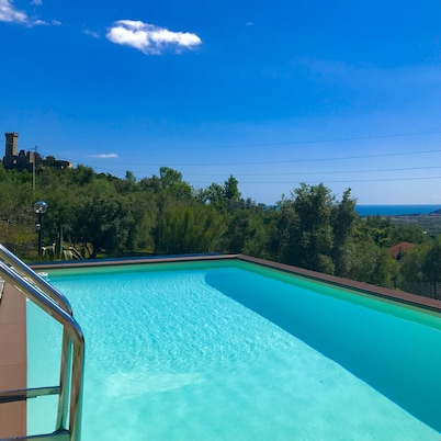 Villa La Vigna with pool for the exclusive use of guests