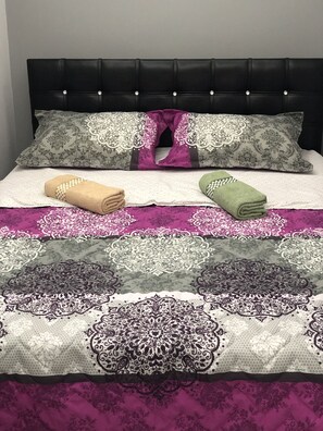 1 chambre, draps en coton égyptien, literie de qualité, minibar