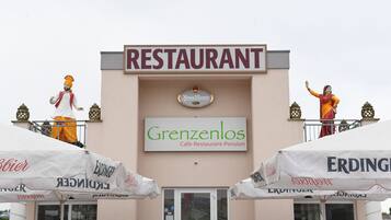 Voorkant van accommodatie