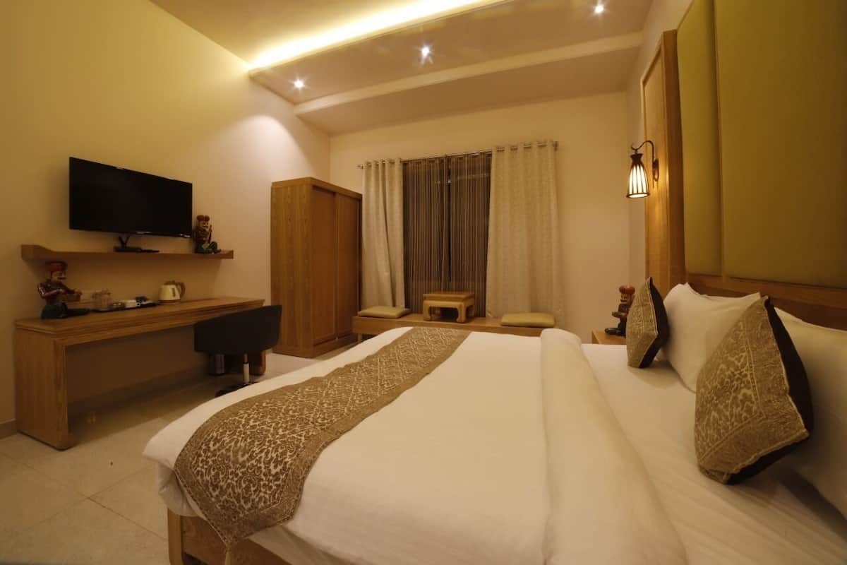 Superior-Doppelzimmer | Bettwäsche aus ägyptischer Baumwolle, hochwertige Bettwaren