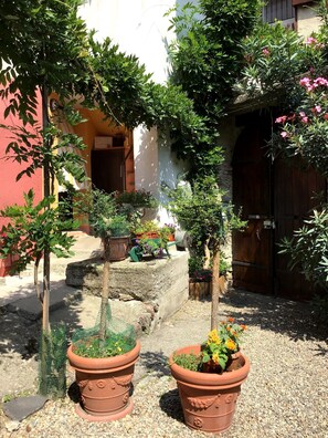 Overnattingsstedets uteområder